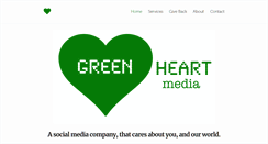 Desktop Screenshot of greenheartmedia.com